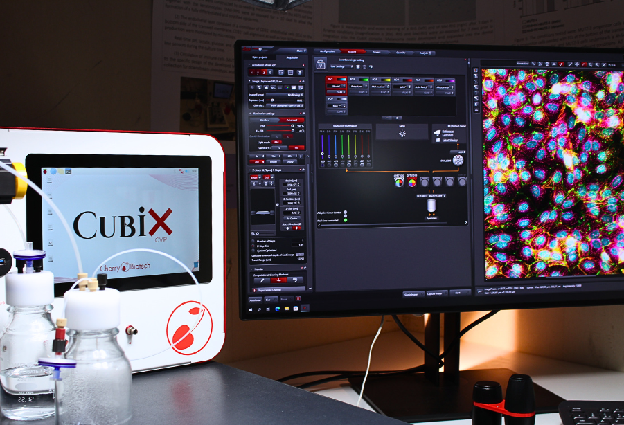 Cubix live imaging