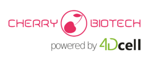 CherryBiotech powered by 4Dcell logo